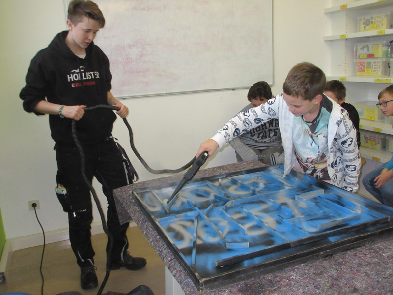Clean Team Express hält in der Mittelschule – 5
