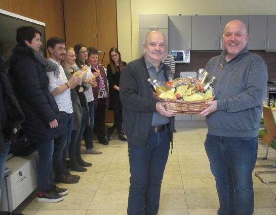 Martin Zeilhofer besucht die Schule – er feierte vor kurzem seinen Geburtstag