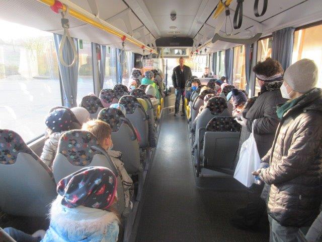 Bustraining für die 1. Klassen