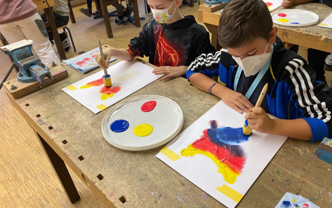 Berufsbildungswerk Abensberg in der Mittelschule – Beruf „Maler“