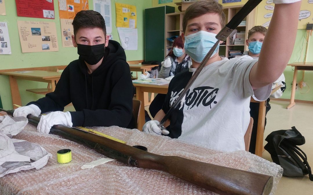 Museumstag der 7. und 8. Klasse zum Thema „1. Weltkrieg“
