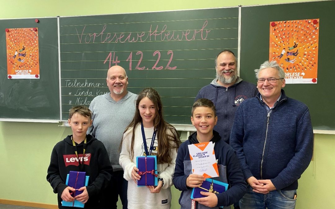 Antonio Dürmayer gewinnt Vorlesewettbewerb