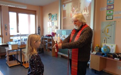 Am 3. Februar wurde der traditionelle Blasiussegen gespendet