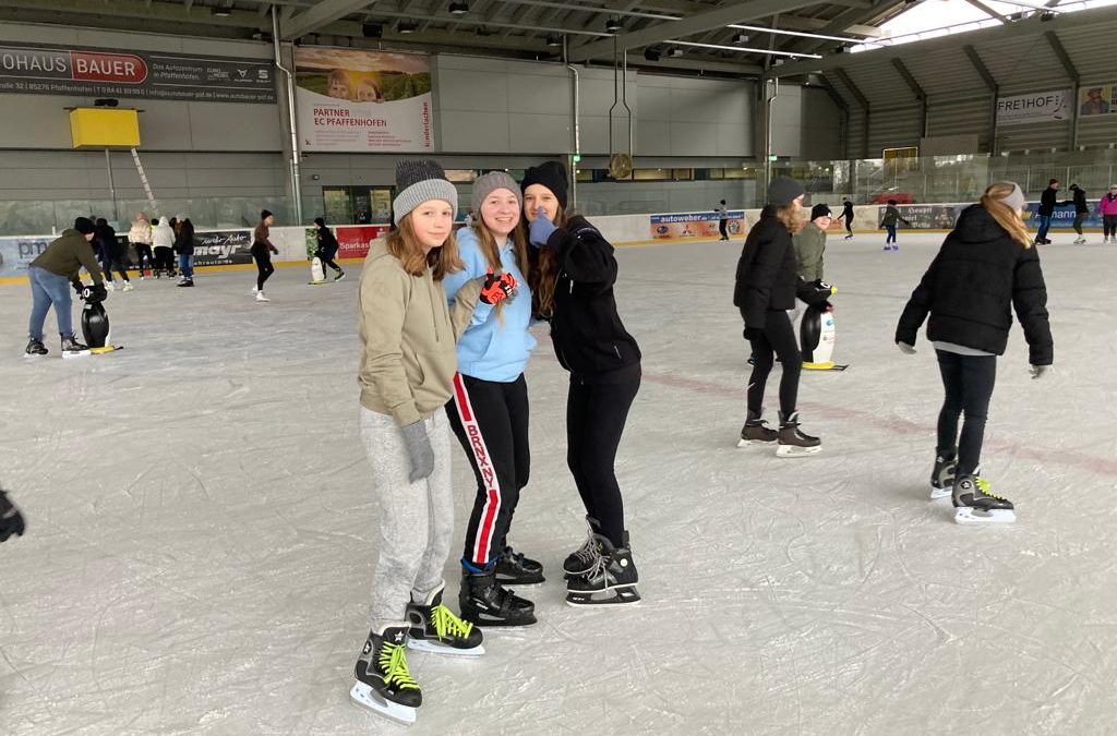 Eislauftag der Mittelschule in Pfaffenhofen