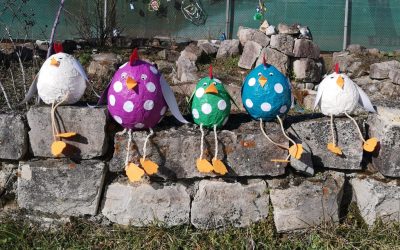 Ostern naht – die OGS bastelt