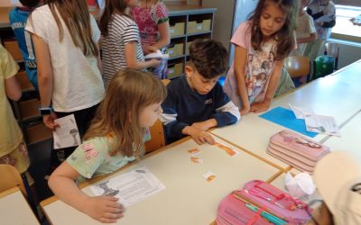 Vorlesestunde für die Vorschulkinder (Klassen 2a, 2b, 2c)